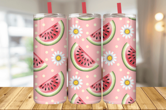 Download Cute Watermelon Daisy &amp; Polka Dot Design - Polka dot Collection