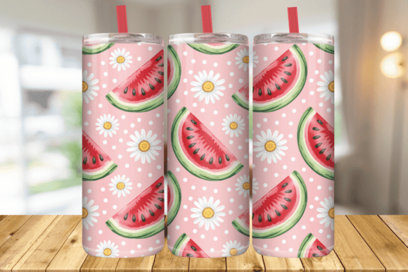 Download Cute Watermelon Daisy &amp; Polka Dot Design - Polka dot Collection