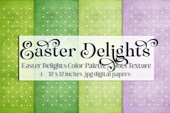 Download Easter Delights, Polka Dot Texture Paper - Polka dot Collection