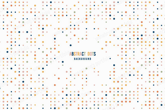 Download Abstract Colorful Dots Pattern Artwork - Artwork Collection