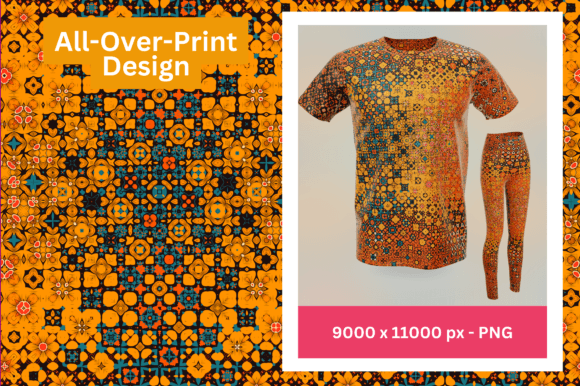 Download Orange Modern &amp; Textile Surface Design - Modern Collection