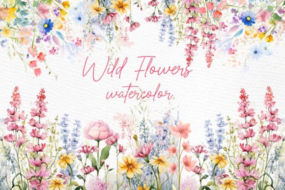 Download Spring Flowers Clipart Wild Flowers PNG - Spring flowers Collection