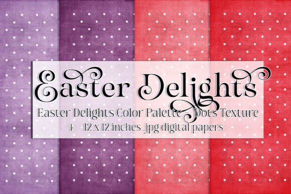 Download Easter Delights, Polka Dot Texture Paper - Polka dot Collection