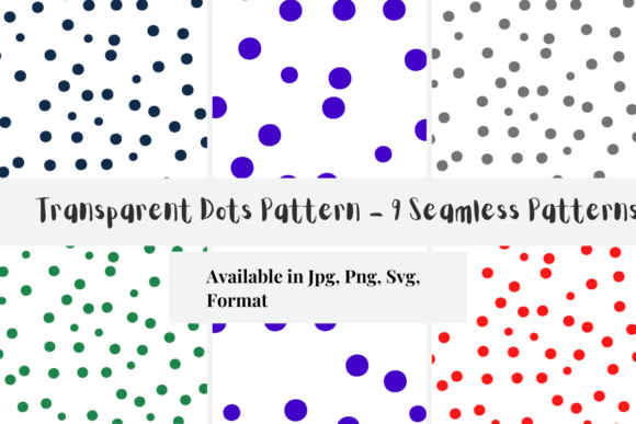Download Modern Transparent Dots Pattern - Modern Collection