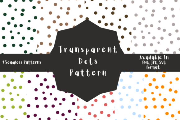 Download Modern Transparent Dots Pattern - Modern Collection