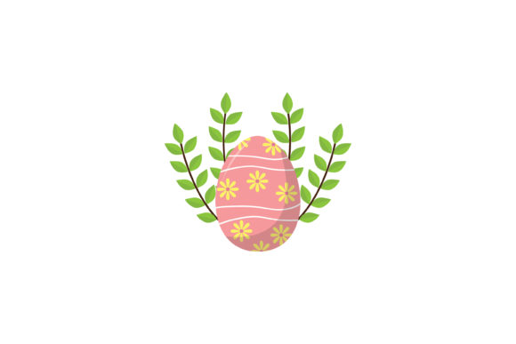 Download Easter Egg Green Leaf Vector - Easter egg Collection