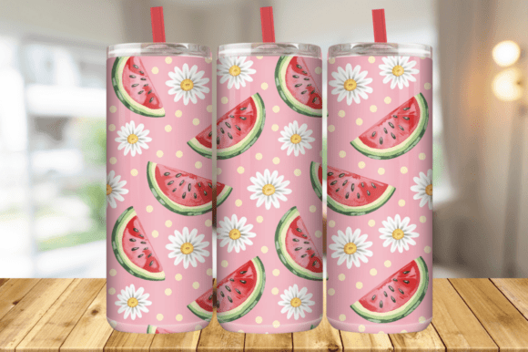 Download Cute Watermelon Daisy &amp; Polka Dot Design - Polka dot Collection