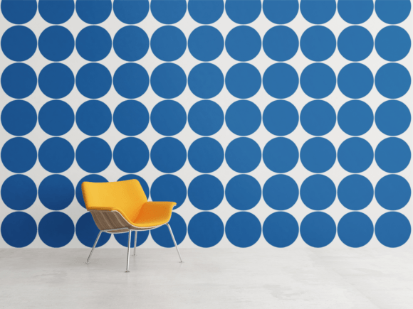 Download Vivid Mid Century Modern Dots Pattern - Modern Collection